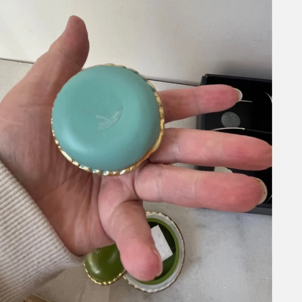 Colorful Macaron Trinket Boxes Set